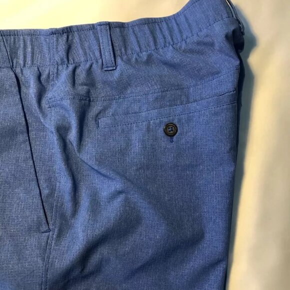 Men's Under Armour HeatGear Stretch Golf Shorts Sky Blue 36W MSRP $70.00 - Picture 5 of 10